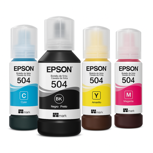 JUEGO TINTA EPSON 504