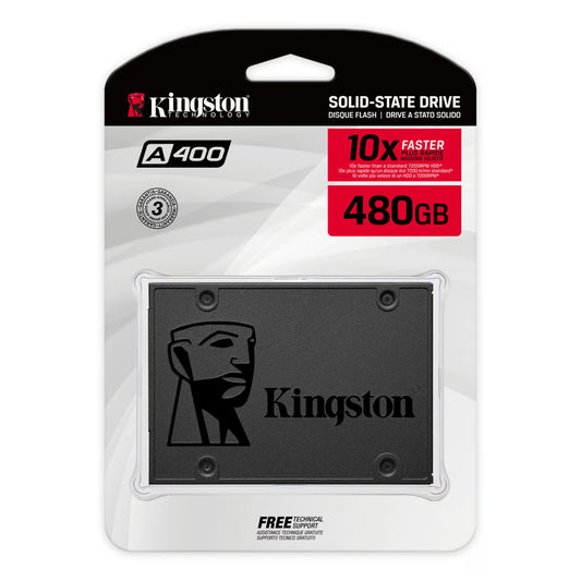 SSD KINGSTON A400 480GB - ALMACENAMIENTO INTERNO